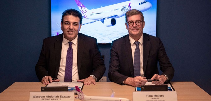 Berniq Airways bestellt sechs Flugzeuge der Airbus-A320-Neo-Familie fest.