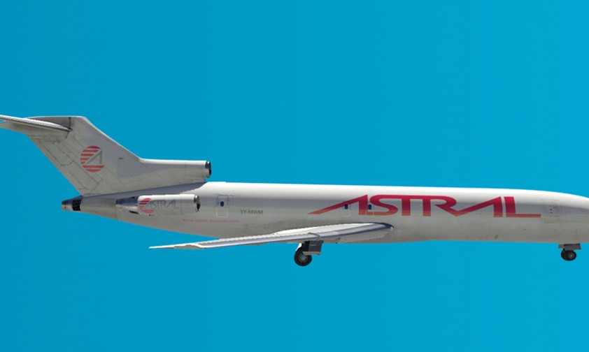 Boeing 727 von Astral Aviation: Vor ab Abschied kommt eine neue.