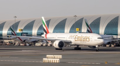 Emirates Boeing 777 Dubai