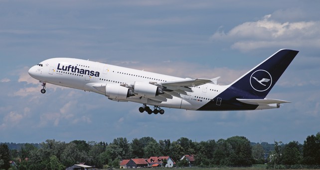 Airbus A380 von Lufthansa: Die Gruppe fliegt öfter nach Asien.
