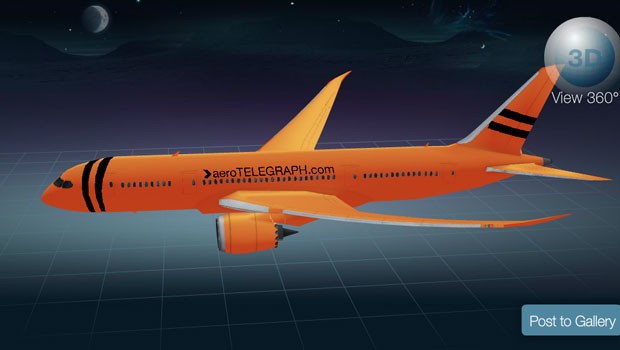 Der aeroTELEGRAPH-Dreamliner.