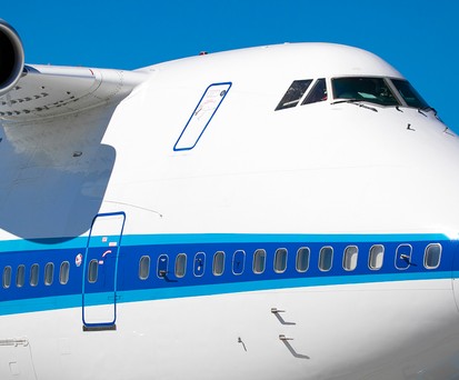 Boeing 747 SP von Pratt &amp; Whitney mit dem Triebwerk PW812D: Der Jumbojet ist ein fliegender Prüfstand.
