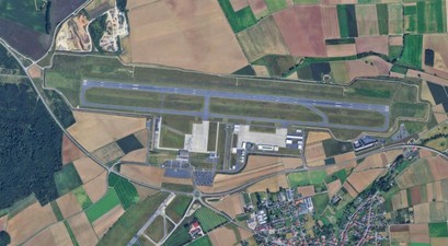 Flughafen Kassel: Wenig los und viel Verlust.