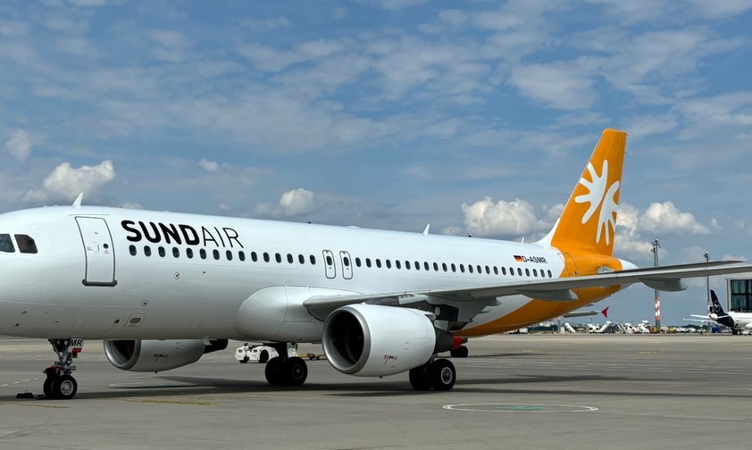 Sundairs Airbus A320 mit dem Kennzeichen D-ASMR: Flog am 12. August von Berlin nach Beirut.