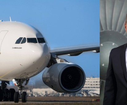 Condors erster A330-200 und Betriebschef Christian Schmitt: Flexibler Einsatz zu Beginn.