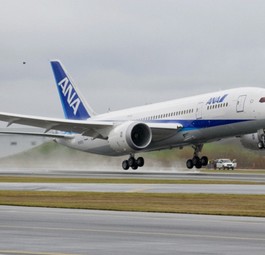 Boeing 787 von ANA: Ein Dreamliner musste umkehren. 