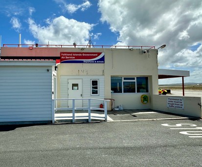 Der Flughafen von Stanley ist die Basis des Falkland Islands Government Air Service.