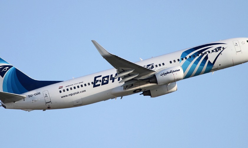 Boeing 737-800 von Egypt Air: Das Modell der Wahl Richtung Moskau.