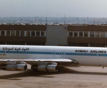 Boeing 707 von Somali Airlines in Frankfurt (Archiv): Die Airline soll neu gegründet werden.