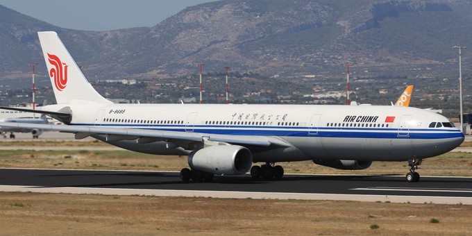Platz 10: Air China, 52.591 Flüge - plus 20 Prozent gegenüber Juli 2019.