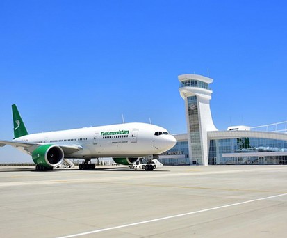 Boeing 777-200 von Turkmenistan Airlines: Die Flotte bekommt Verstärkung.