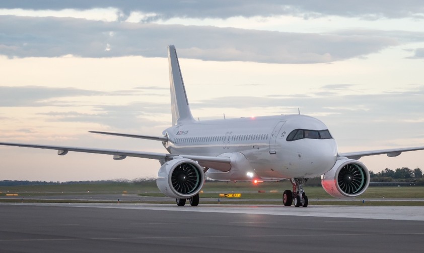 Der erste Airbus A320 Neo von Austrian Airlines: Der Jet ...