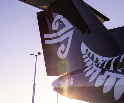 Flieger von Air New Zealand: Nachhaltige Treibstoffe Made in New Zealand - das ist möglich.