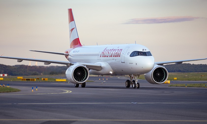 Einer der vier ersten Airbus A320 Neo von Austrian Airlines: Die Flotte soll jünger werden.