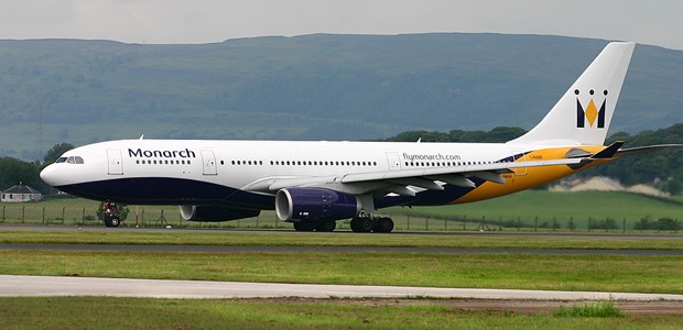 A330 von Monarch: Der Pilot nutzte unangemessene Worte.