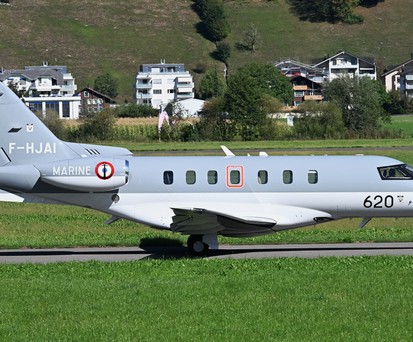 Pilatus PC-24 der französischen Marine: Frankreich hat m mittlerweile den zweiten Flieger der Schweizer übernommen.