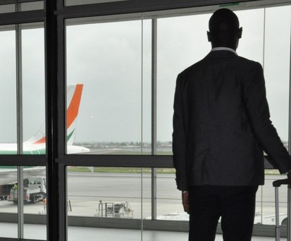 Flughafen Abidjan: Probleme mit Korruption.