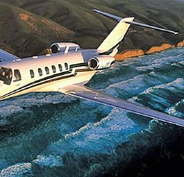 Citation CJ2: Einer der Jets von Fly Victor.
