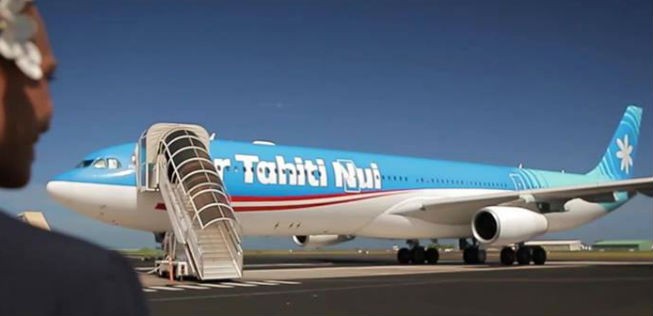 Bisher sieht die Bemalung von Air Tahiti Nui so aus.