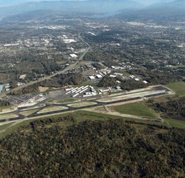 Luftansicht des Bellingham Airport: Deutlich preiswerter als ab Vancouver.