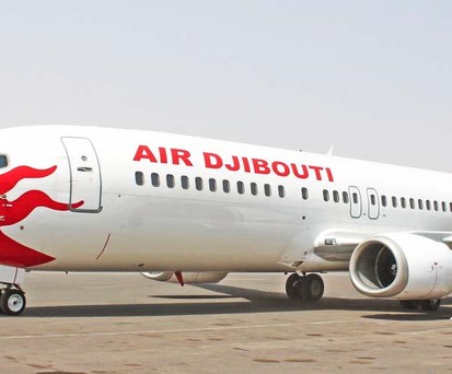 Flieger von Air Djibouti: Die wiederbelebte Nationalairline startete mit einer Boeing 737-400.