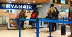 Check-in-Schalter von Ryanair: Bald Vergangenheit.