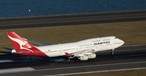 Boeing 747 von Qantas: Am Boden - vorerst jedenfalls.