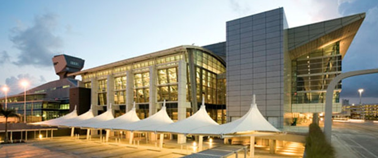 Miami International Airport: Bald von hier aus auf die Falklandinseln?