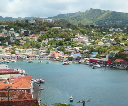 St. Georges - Hauptstadt von Grenada