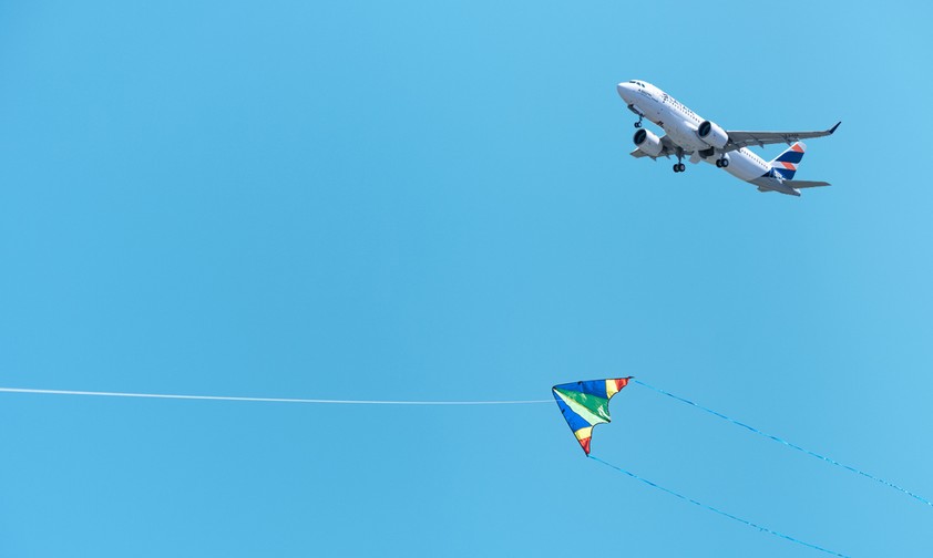 Airbus A320 Neo von Latam und Drache: Gefährliche Begegnungen nehmen zu.