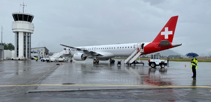 <strong>4. Rang: Helvetic Airways</strong>, Schweiz. 2490 Flüge im Juni.