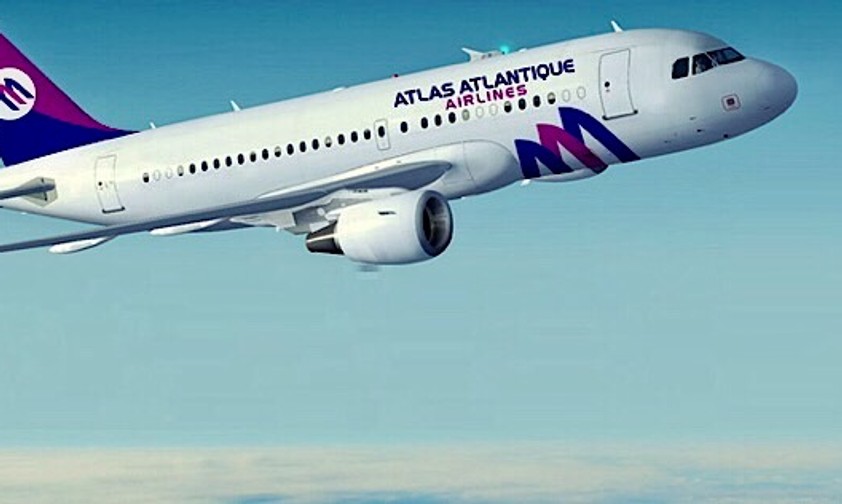 Airbus A319 in den Farben von Atlas Atlantique Airlines: Stehen die Motoren bald still?
