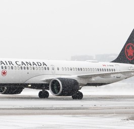 Airbus A220 von Air Canada: Weniger in die USA.