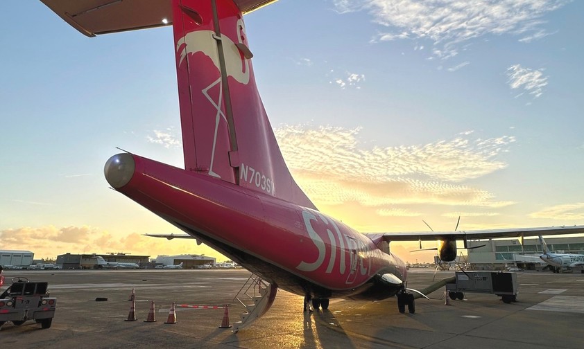 Flieger on Silver Airways: Hebt nicht mehr ab.
