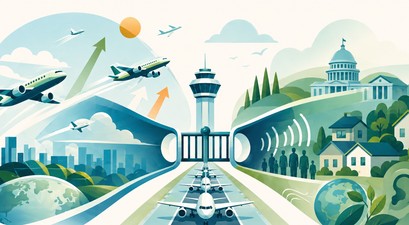 Luftfahrt: Ein System, dessen Wachstum nicht mehr primär durch Angebot limitiert wird, sondern durch Akzeptanz, funktioniert anders.