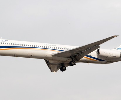 McDonnell Douglas MD-82 von Iran Airtour (hier noch in der Bemalung von 2013): Die 31 Jahre alte EP-MDC fliegt immer noch.