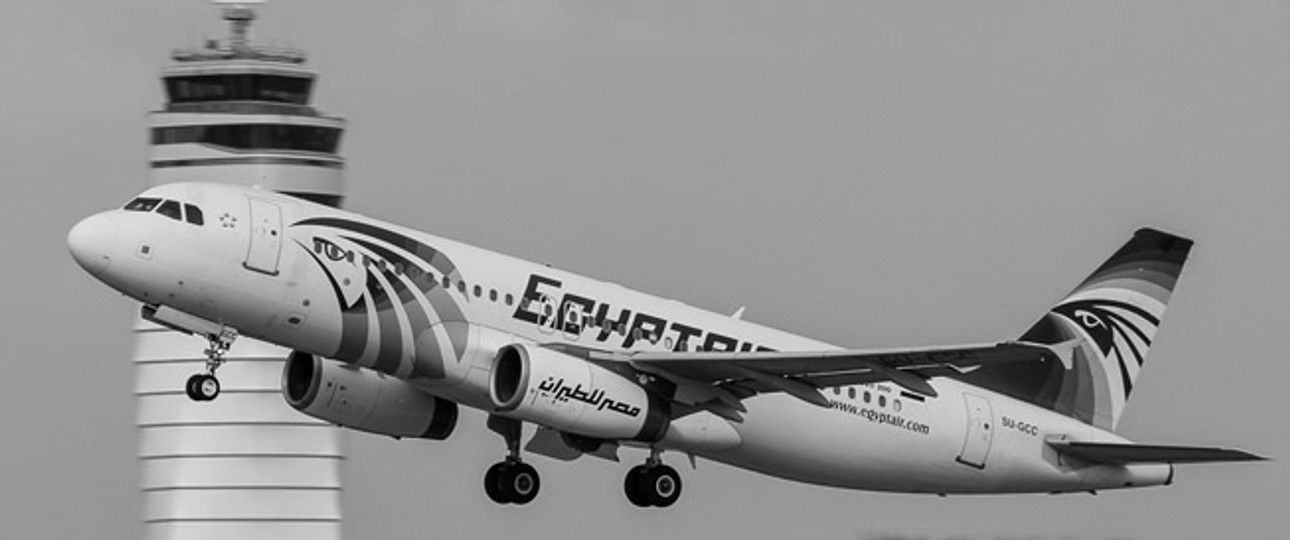 Der verunglückte Airbus A320 von Egypt Air: Kennzeichen SU-GCC.