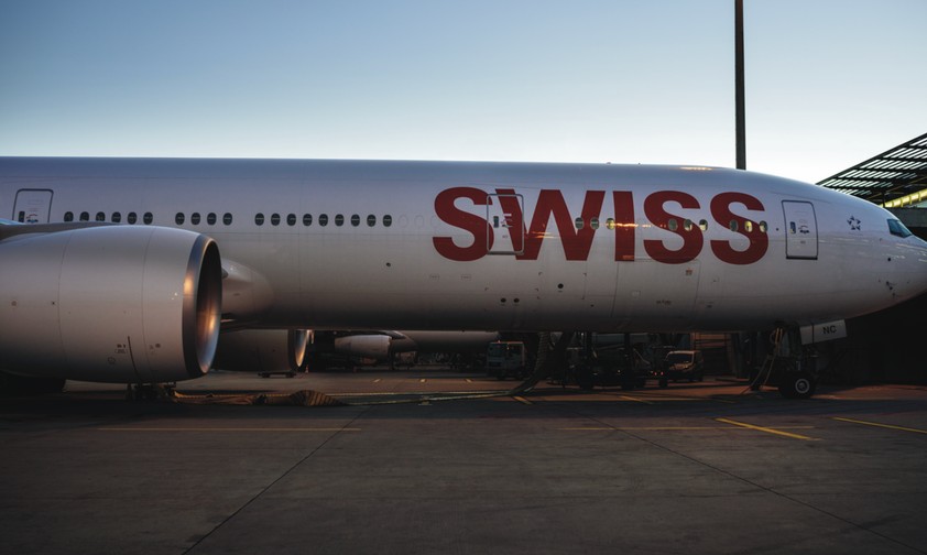 Boeing 777 von Swiss: Flüge mussten gestrichen werden.