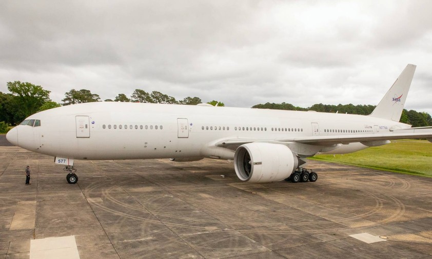 Boeing 777 der Nasa: Ab September soll das Flugzeug zu Forschungsmissionen starten.