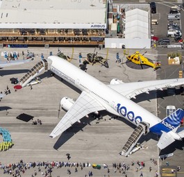 Airbus A350-1000 at the Paris Air Show