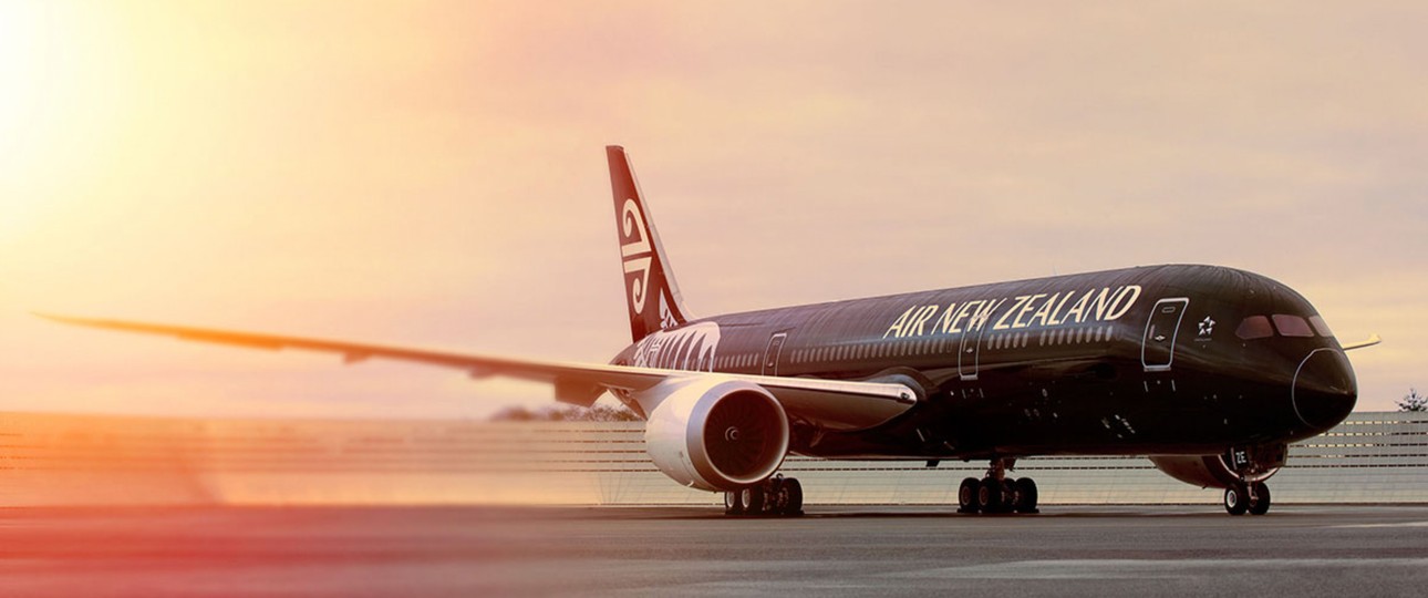 Boeing 787 von Air New Zealand: Stopp in Brisbane.