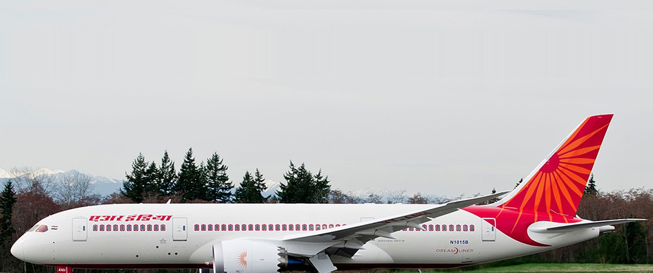 Dreamliner von Air India: Die Fluglinie hat auch Dreamliner geparkt.