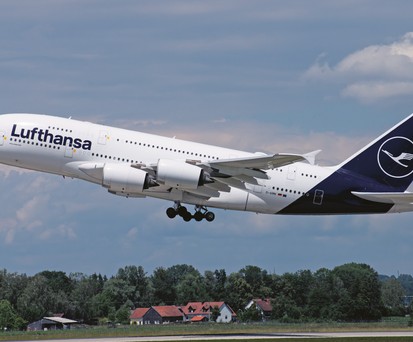 Airbus A380 von Lufthansa: Die Gruppe fliegt öfter nach Asien.