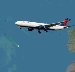 Airbus A330-300 von Delta Ai Lines: Das Flugzeug musste in Terceira landen.