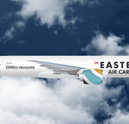 Boeing-777-Umbaufrachter von Eastern Airlines: So soll er aussehen.