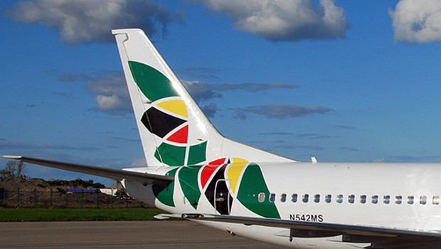 Heckflosse einer Maschine von Air Nigeria: Flotte wird erweitert.