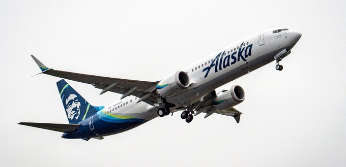 Boeing 737 Max 9 mit dem Kennzeichen N913AK: Die erste Max von Alaska Airlines hatte einen kurzer Auslieferungsflug.