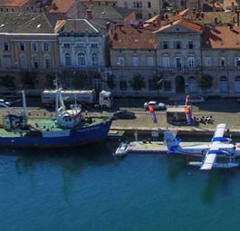 Wasserflugzeug in Pula: European Coastal Airlines scheiterte mit ihrem Modell.