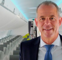 Air-Baltic-Chef Martin Gauss im A220: «Wenn wir einer Allianz beitreten, würden wir sicher einige Partner verlieren.»