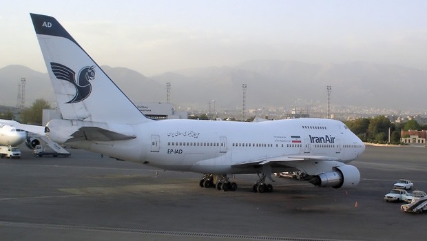B747 von Iran Air: Kann bald auch im eigenen Land gewartet werden.